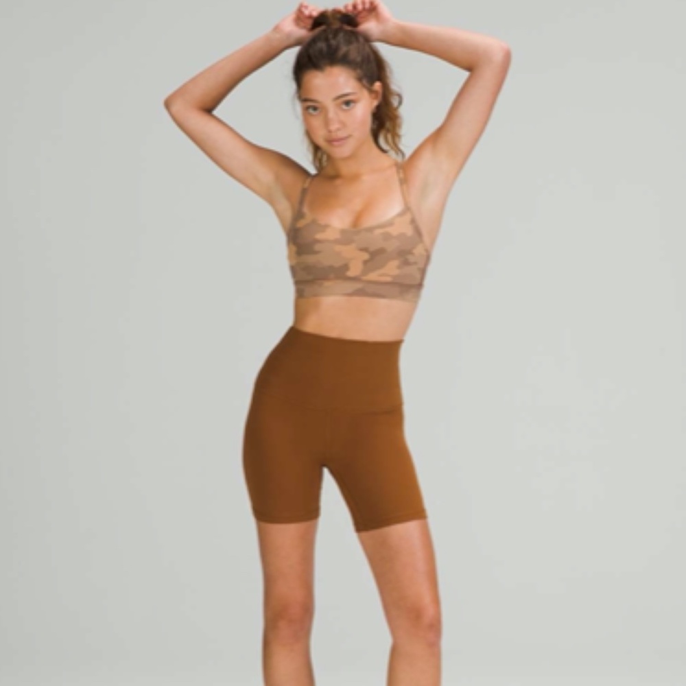 Lululemon Align Super-High Rise Short 6" - Copper Brown - 6
